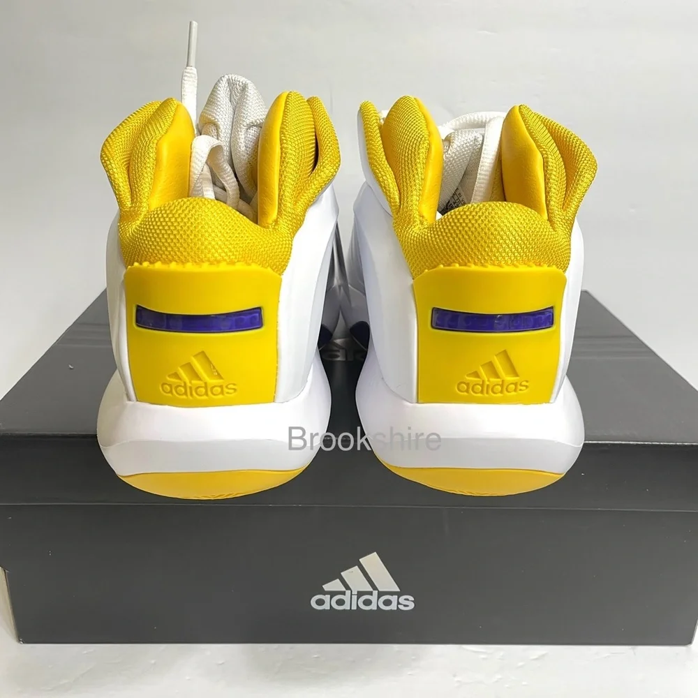 Adidas Crazy 1 Basketball Sneakers 'Lakers Home' Kobe 2022 Mens Sizes 7.5 & 8.5